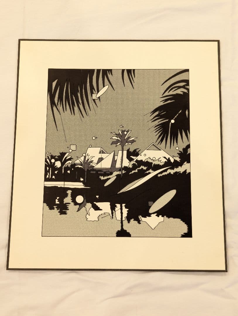 鈴木英人　原画　パントン原画　2枚