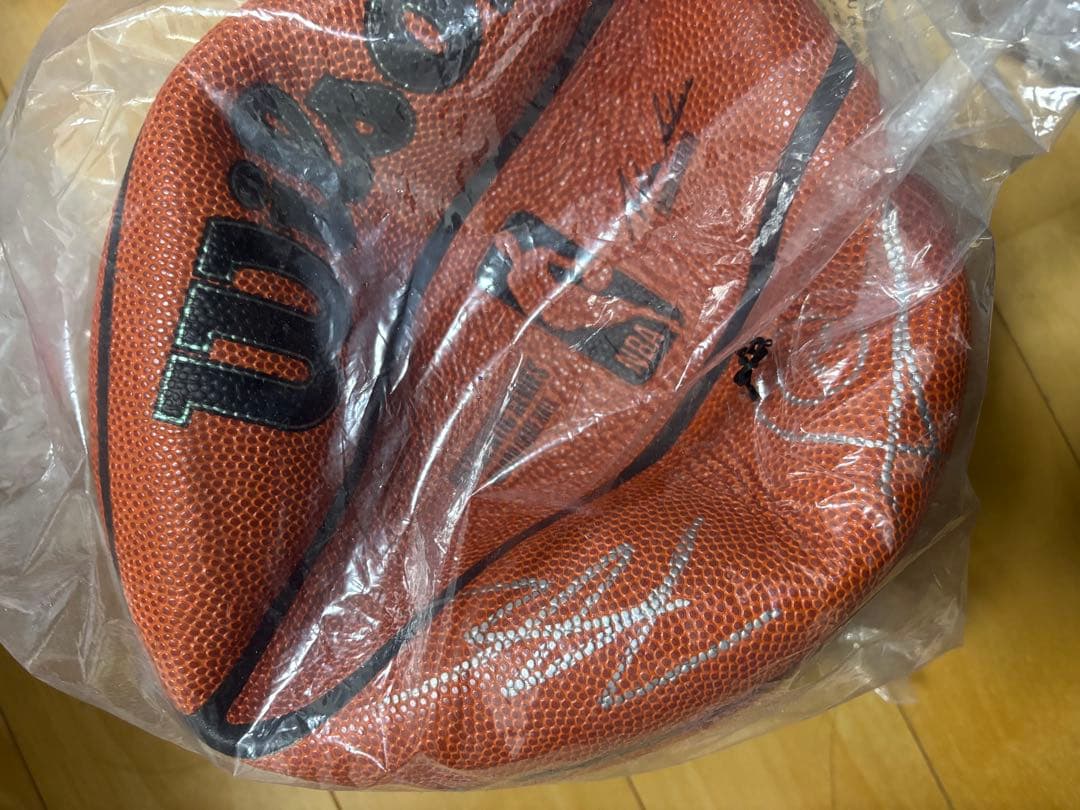 ENHYPEN×NBA 直筆サイン入りバスケットボール