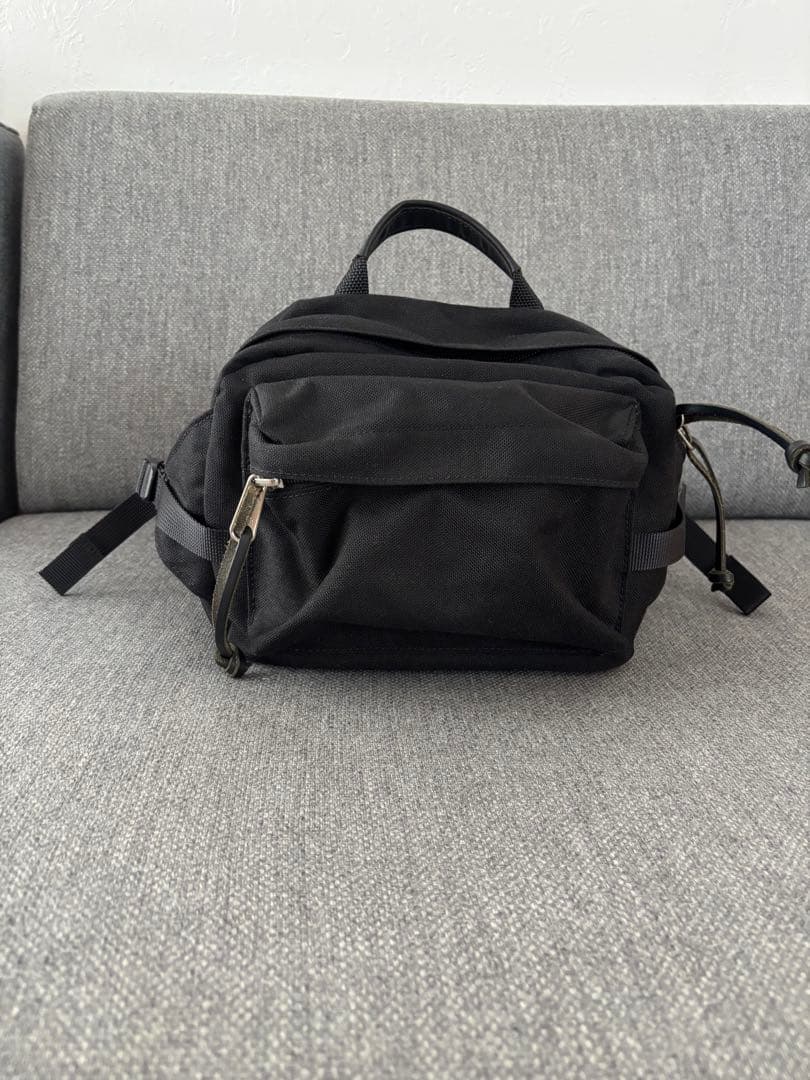 Aetaアエタ ナイロン ウエストバッグ Sサイズ WAIST BAG S