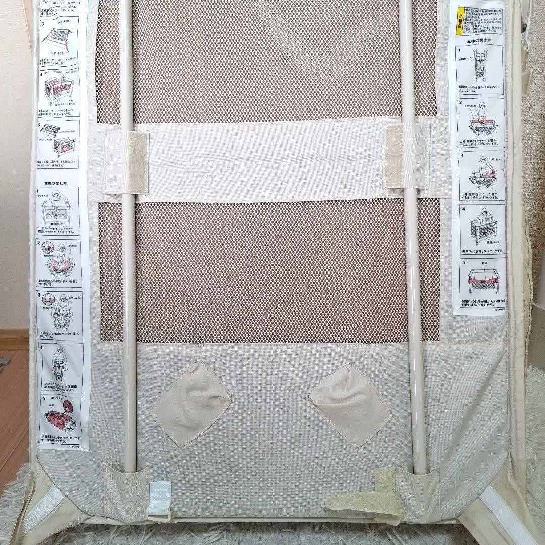 【送料無料】Aprica アップリカ ベビーベッド ココネルエアー ミルク WH