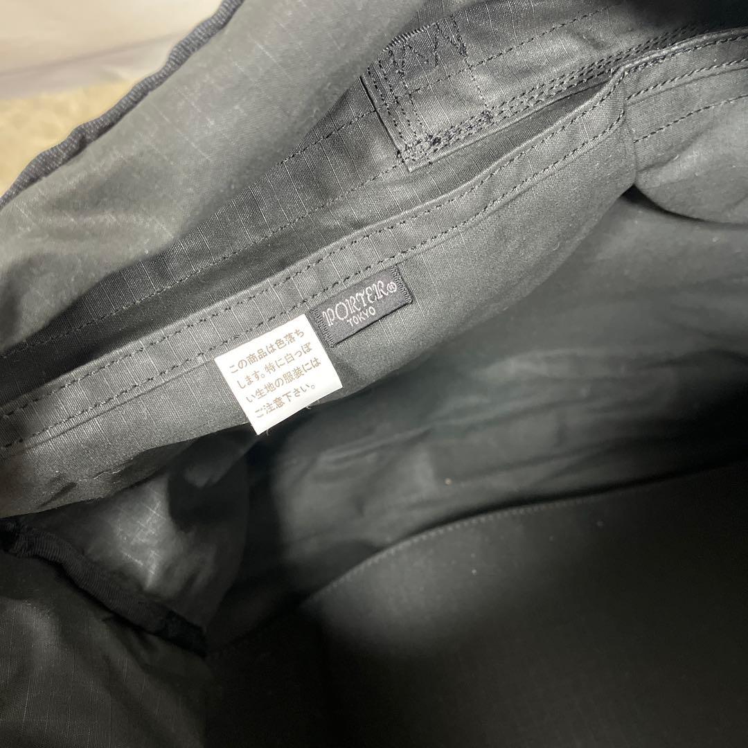 ポーター キューブ ボストン バッグ 2way ショルダー　ブラック