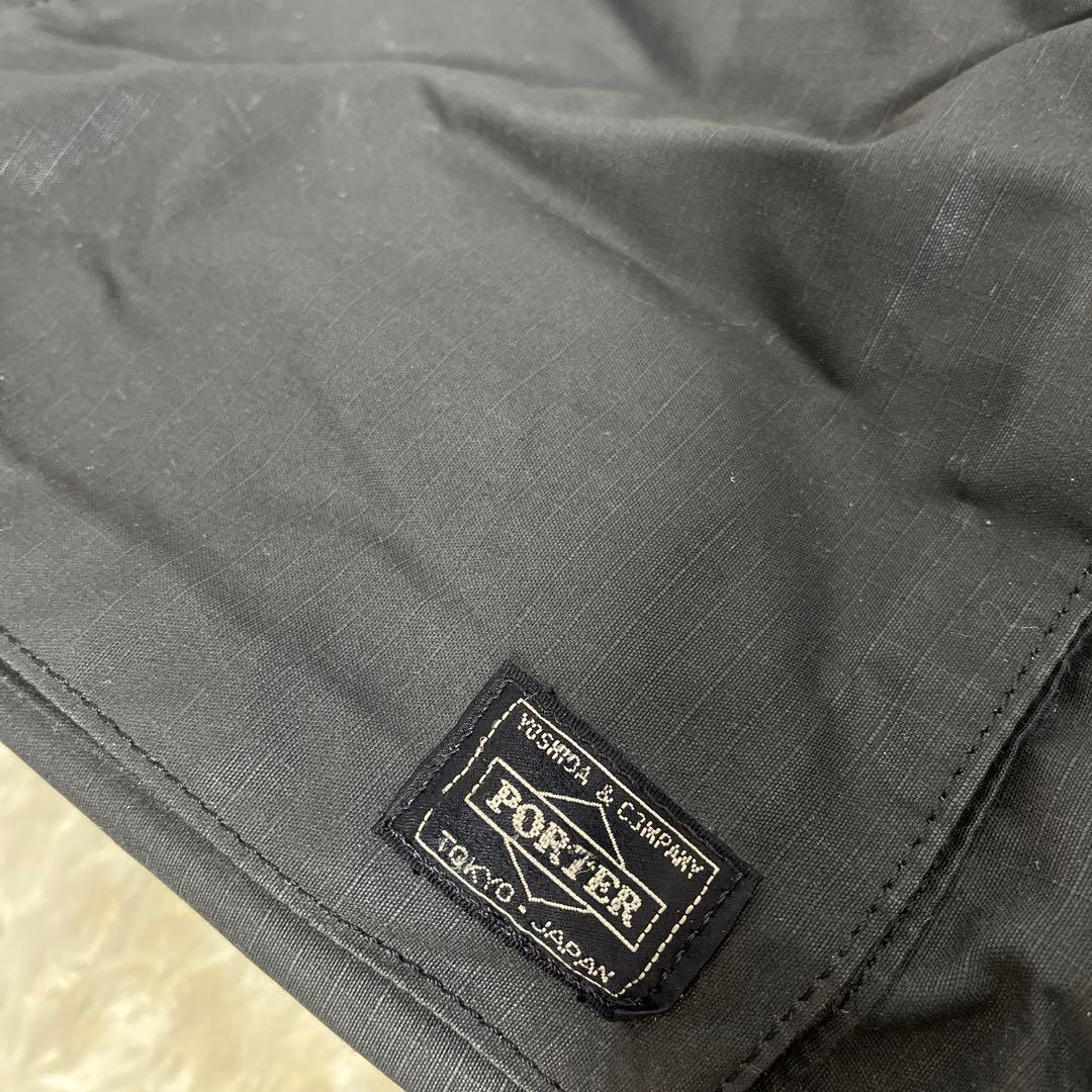 ポーター キューブ ボストン バッグ 2way ショルダー　ブラック