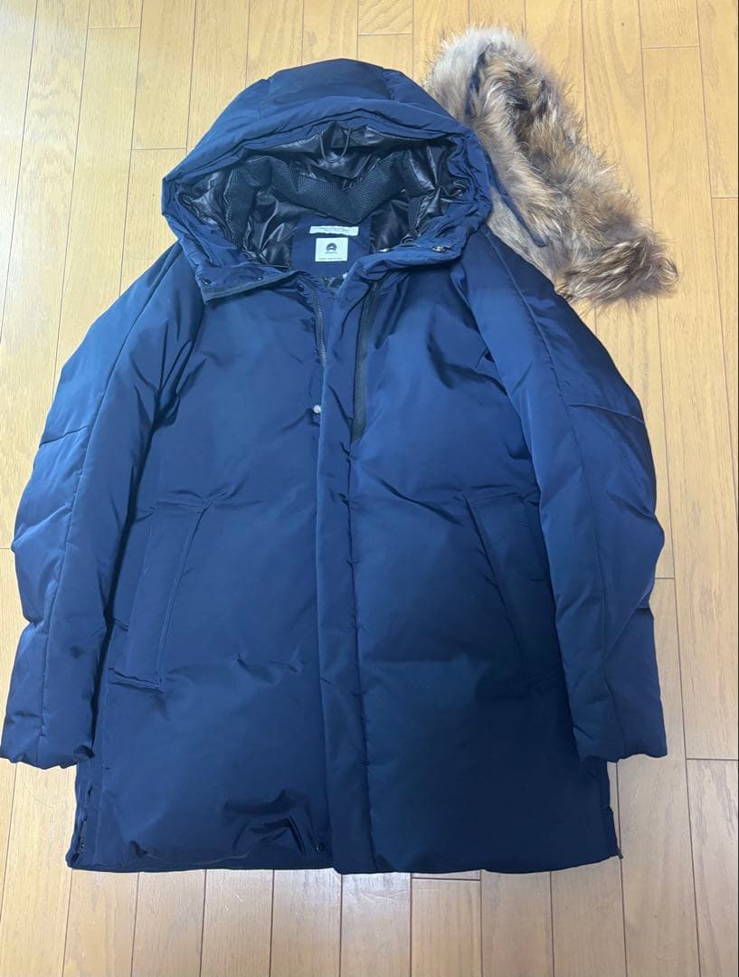 beauty&youth 小松マテーレ ダウンジャケット XL ネイビー