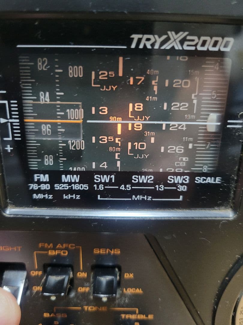 TOSHIBA TRX2000 受信機　 ※電池カバー無し