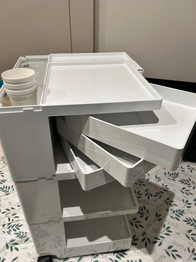 ビーライン ボビーワゴン3段3トレイ ホワイト