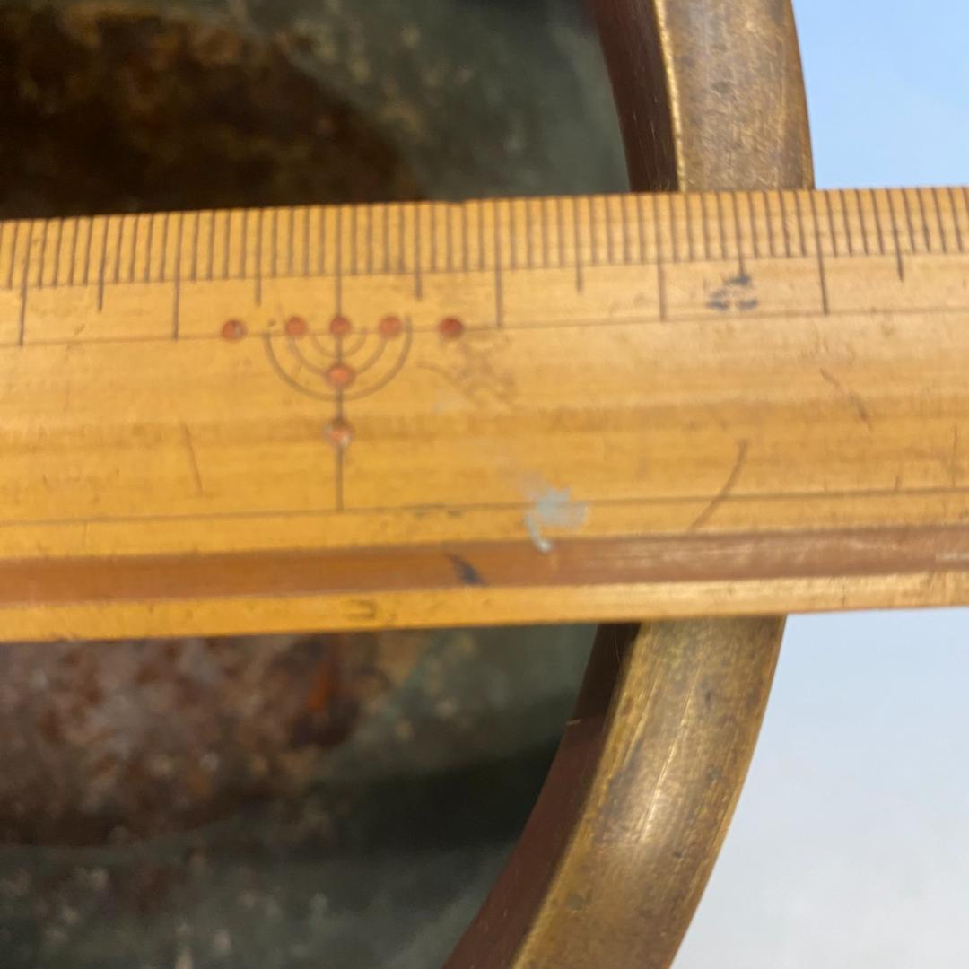 最終価格★唐金製（宣徳銅） 金谷五郎三郎 火鉢 箱付き★直接引取り16000円