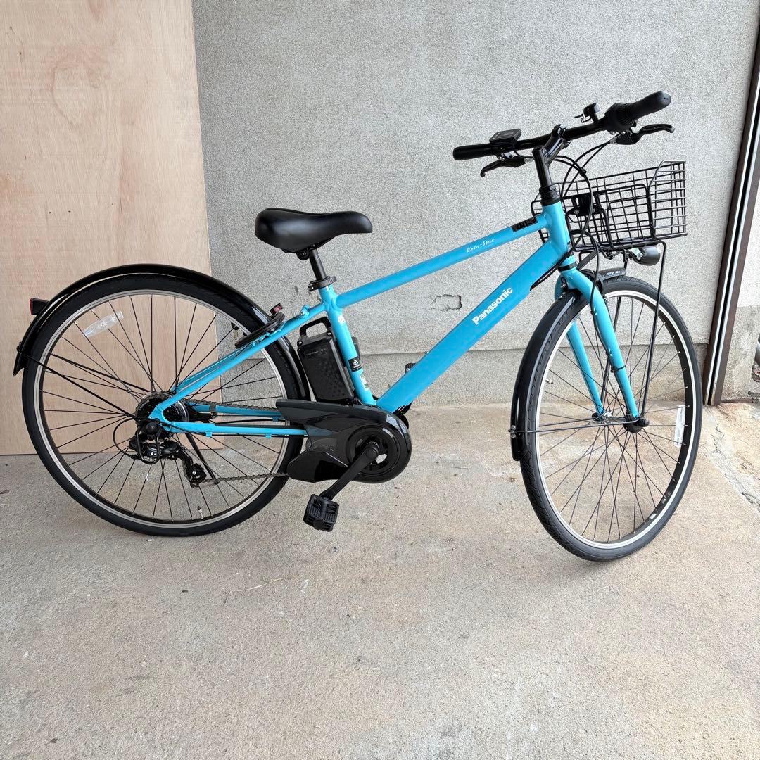 【美品】【引取り可】パナソニック ベロスター ELVS773 2021電動自転車