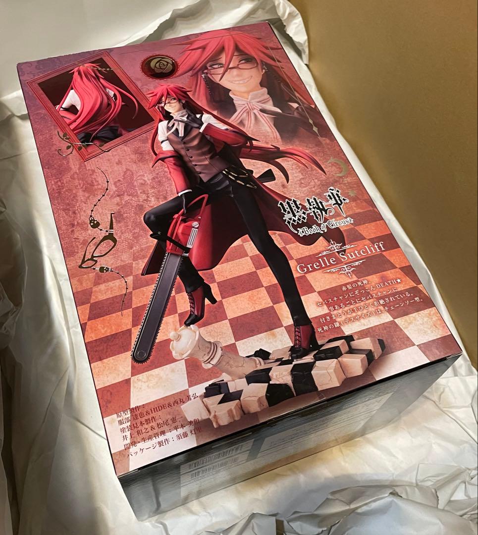 未開封 コトブキヤ ARTFX J 黒執事 グレル 1/8 フィギュア