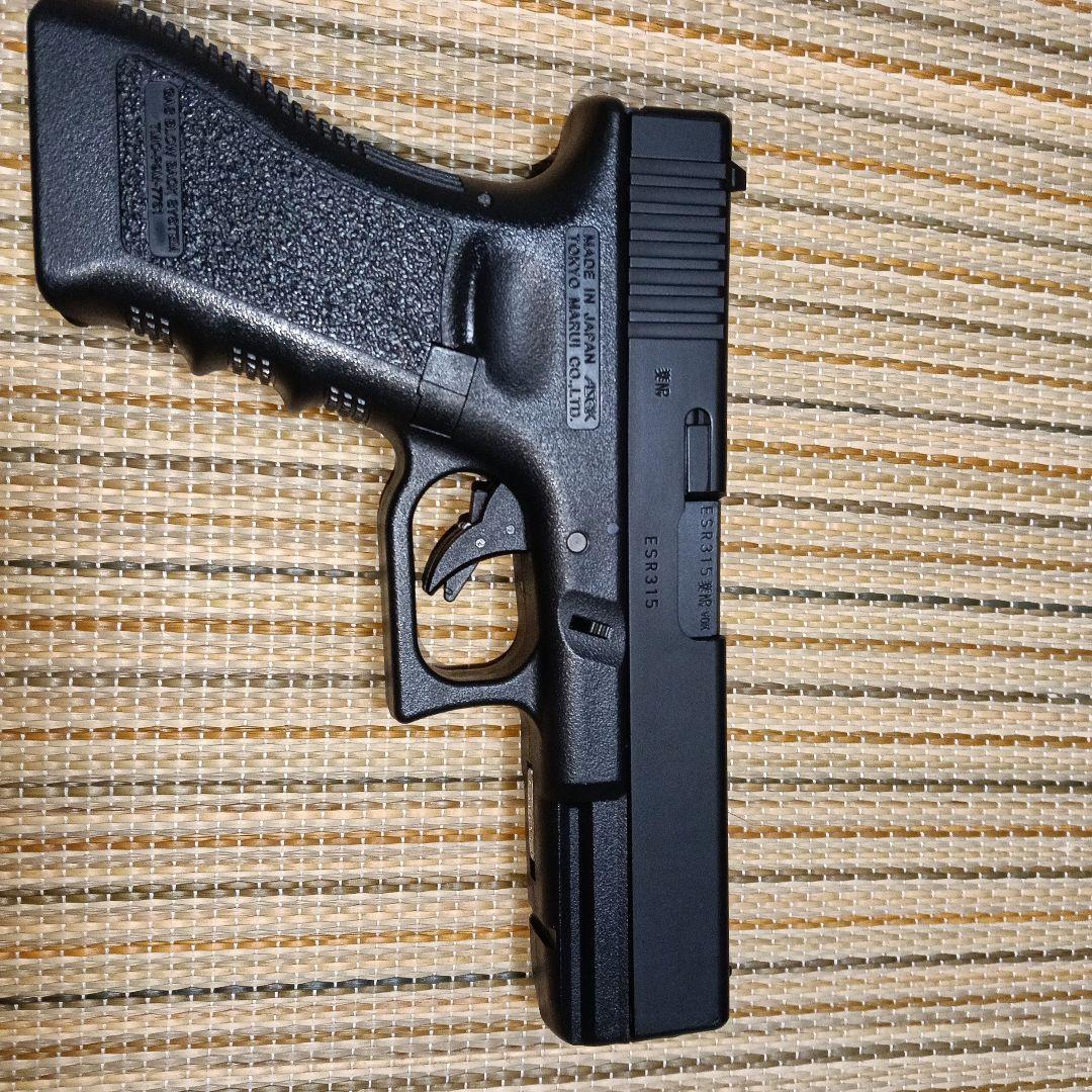 東京マルイグロック18Cガスガン ブラック マガジン付き