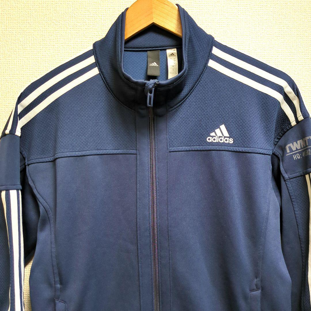 adidas アディダス ジャージ セットアップ ネイビー M