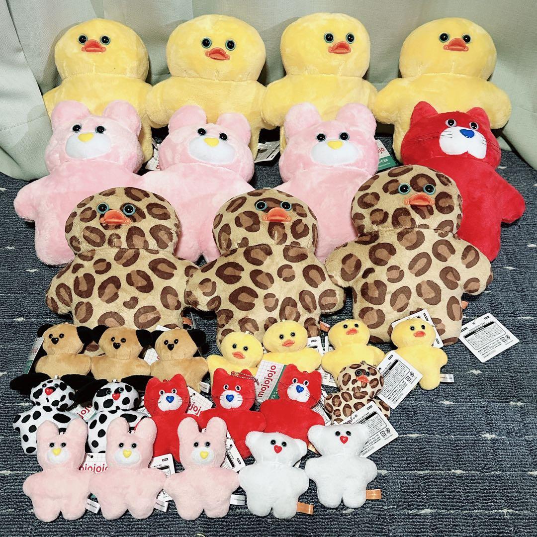 新品 タグあり mojojojo マスコット BIGぬいぐるみ 29体