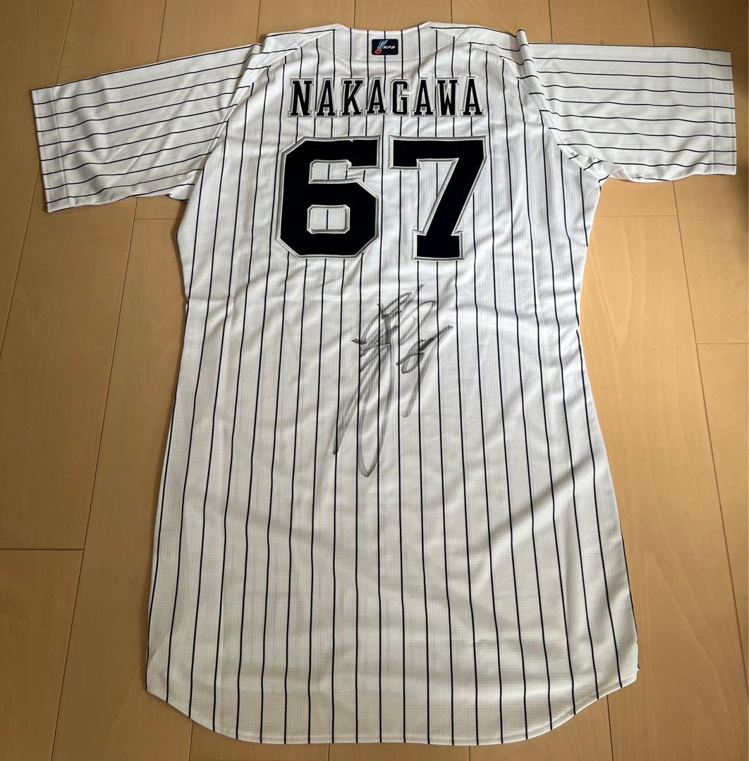 中川圭太　直筆サイン入り　オーセンティック　ユニフォーム　オリックスバファローズ