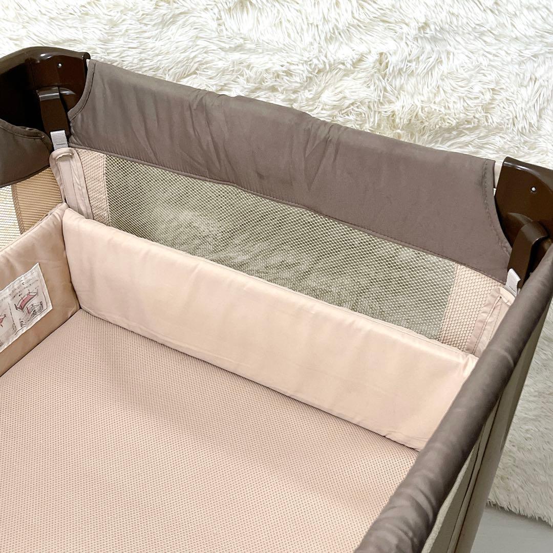 Aprica アップリカ ベビーベッド ココネルエアー ココア