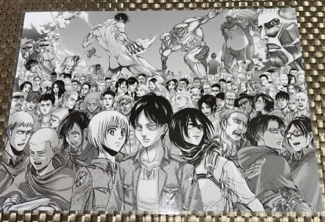 進撃の巨人 原作 特典 ポストカード ポスター