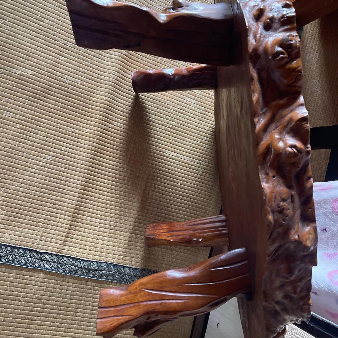 天然木製座卓 昭和レト写真追加しました