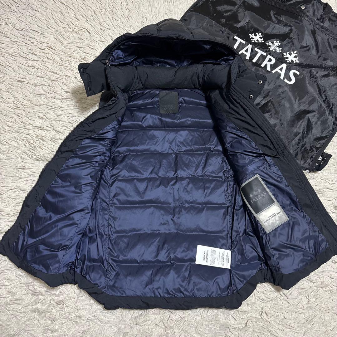 TATRAS クローネ ダウンベスト 2WAY 19AW 02 ネイビー系