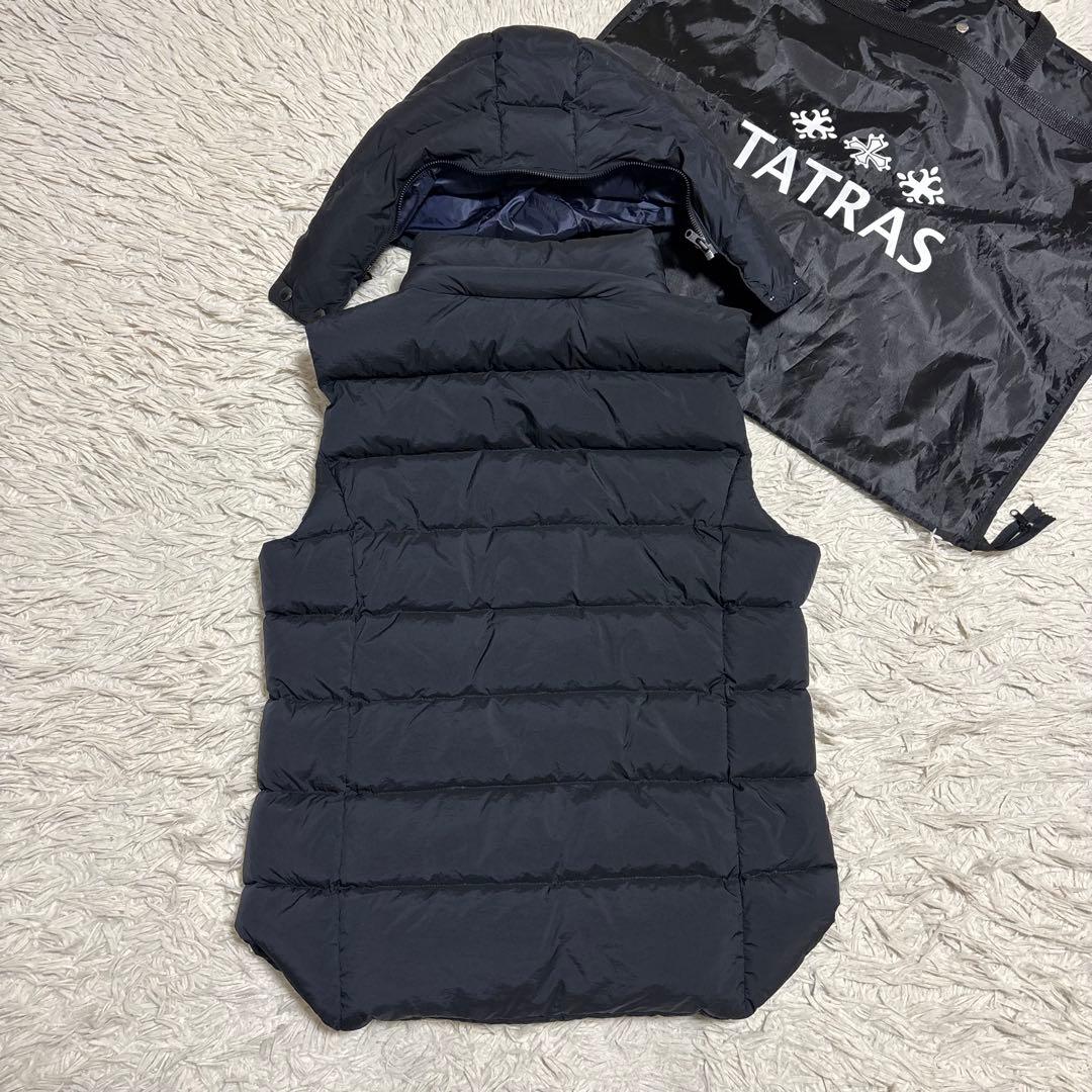 TATRAS クローネ ダウンベスト 2WAY 19AW 02 ネイビー系
