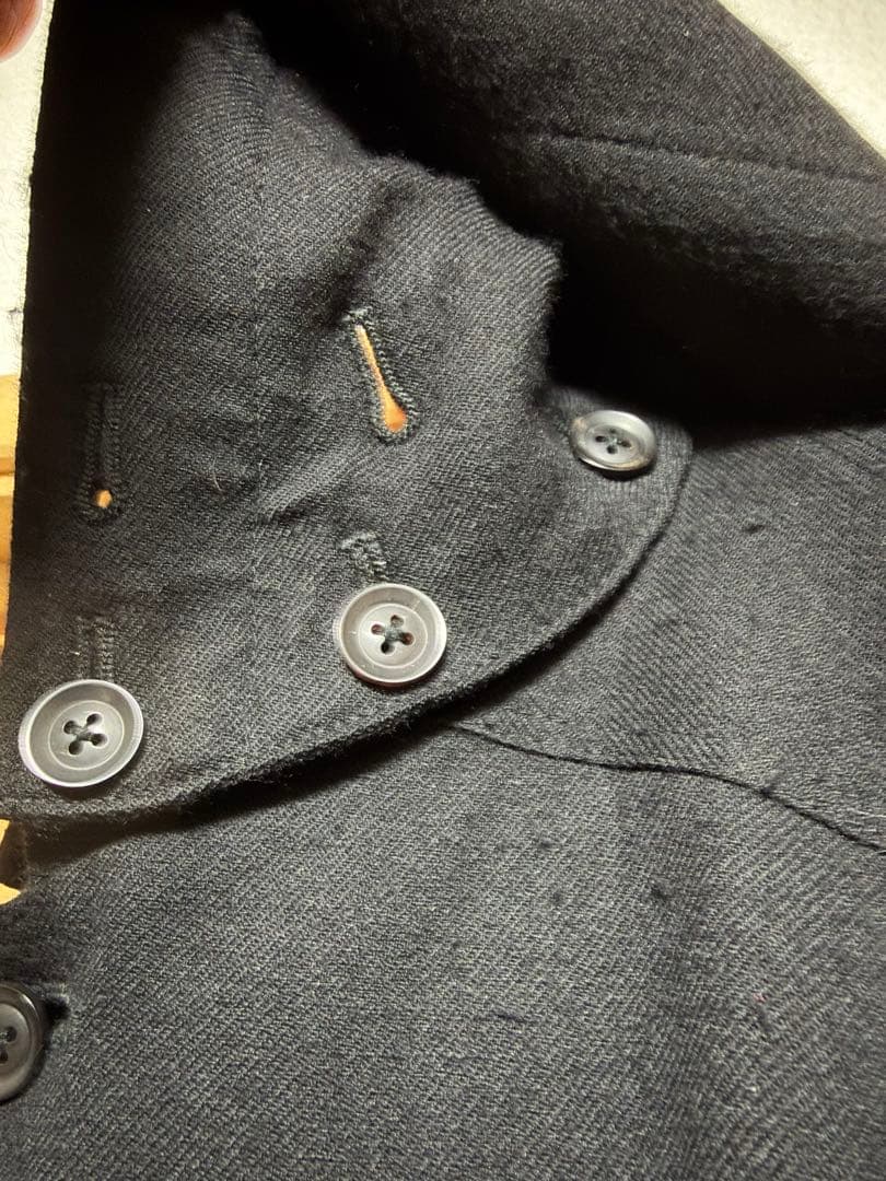 Yohji Yamamoto POUR HOMME ロングニットコート