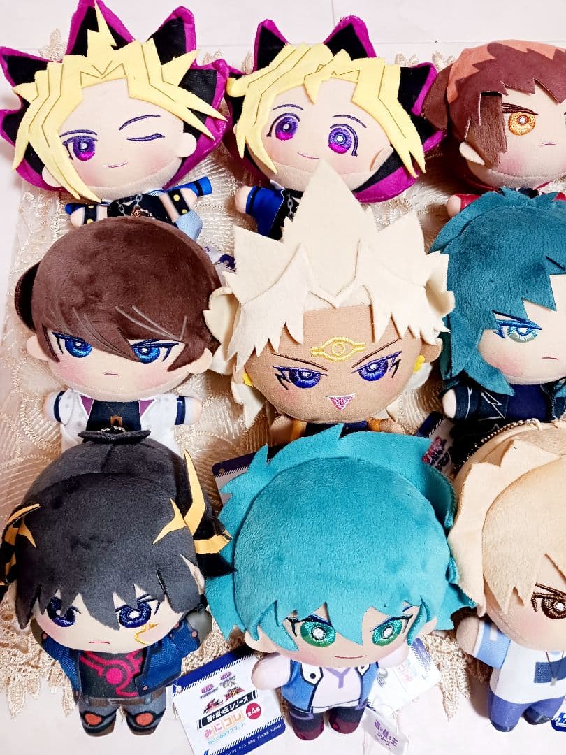 遊戯王 遊☆戯☆王 みにコレ ぬいぐるみ マスコット まとめ売り【12体】