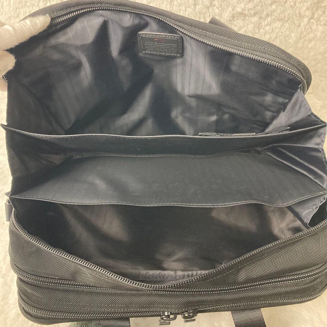 極美品✨TUMI アルファ エクスパンダブル　オーガナイザー　ブリーフケース