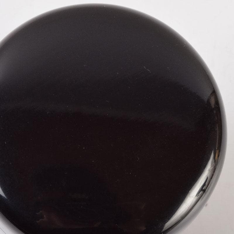 茶道具　黒漆　棗　時代箱付　V　9031