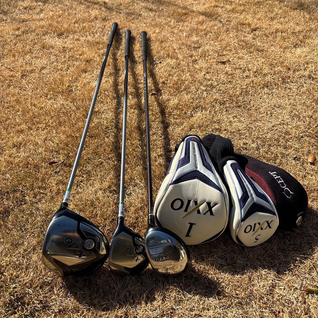 ゼクシオ XXIO ドライバー　フェアウェイウッド 5W 7W 3本セット