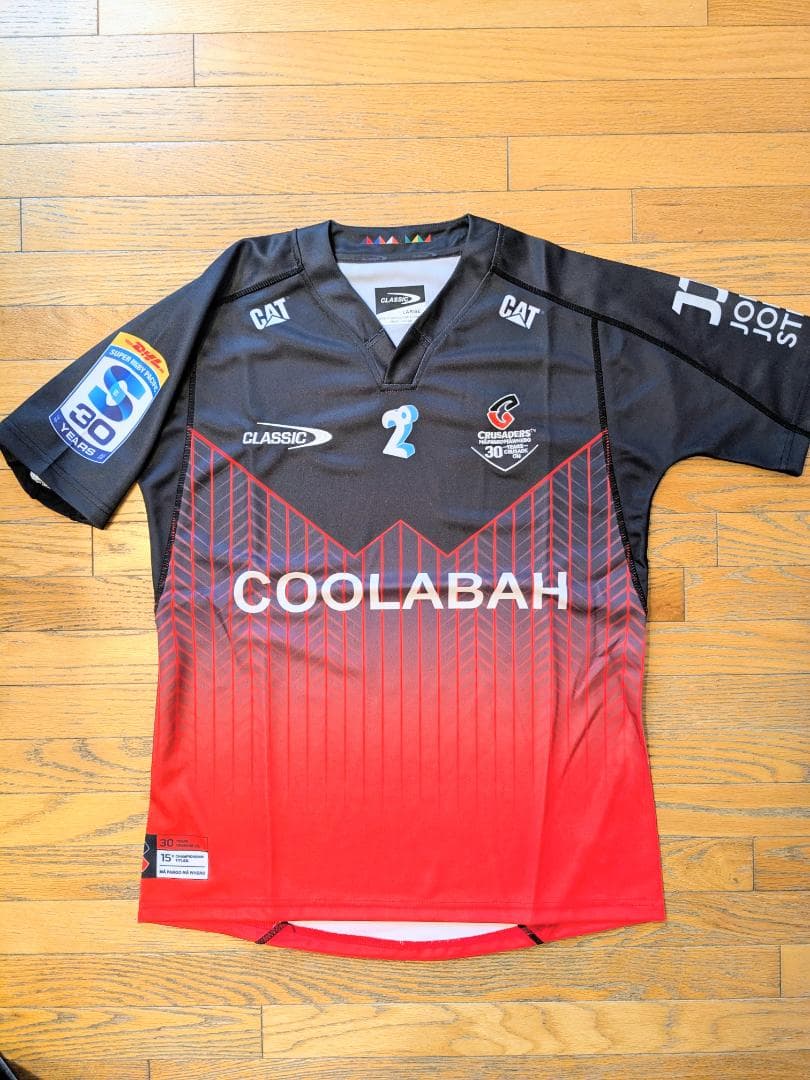 NZ クルセイダーズ 2026最新モデル ユニフォーム L　新品　ラグビー
