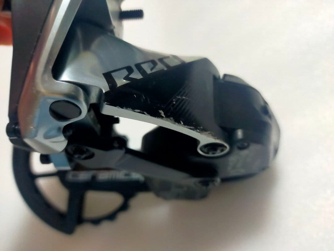 SRAM RED リアディレイラー +CERAMIC SPEED ビッグプーリー