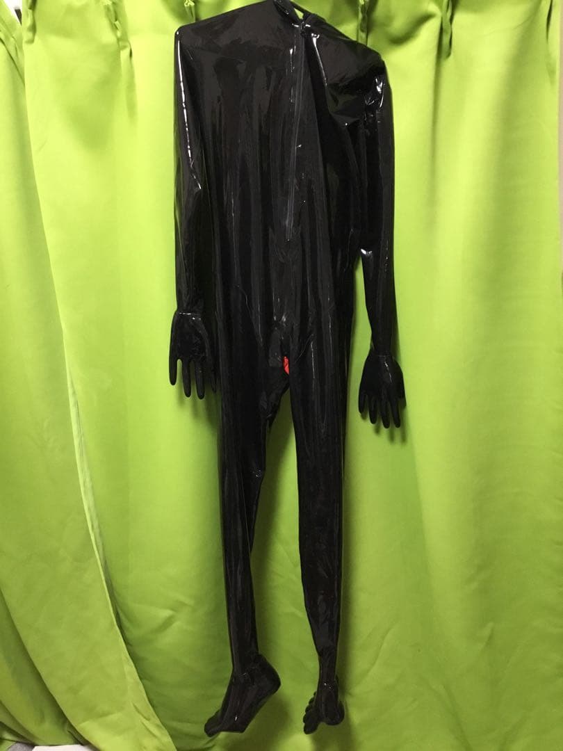 マイクロホールマスク　ラバーラテックススーツ