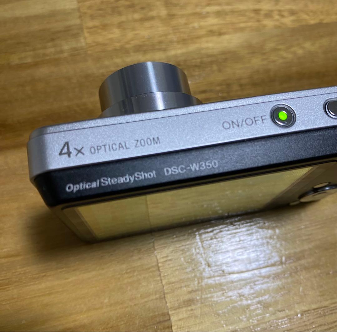 SONY Cyber-shot DSC-W350 シルバー 付属品完備　訳あり