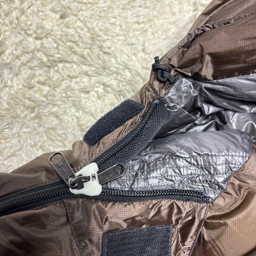 ナンガ オーロラテックスライト900DX レギュラー ブラウン ダウン シュラフ