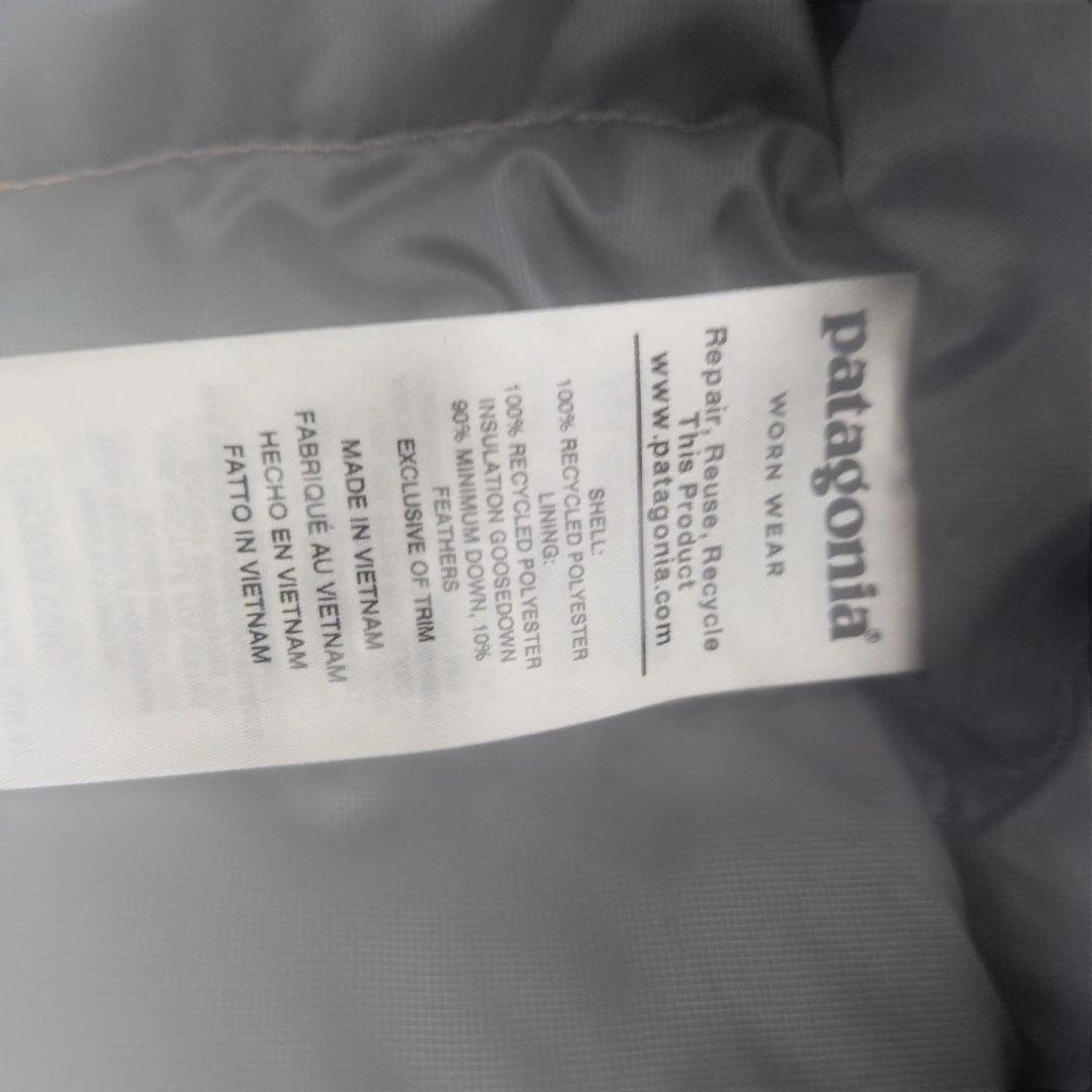 【新品未使用】patagonia ダウンベスト M オレンジ