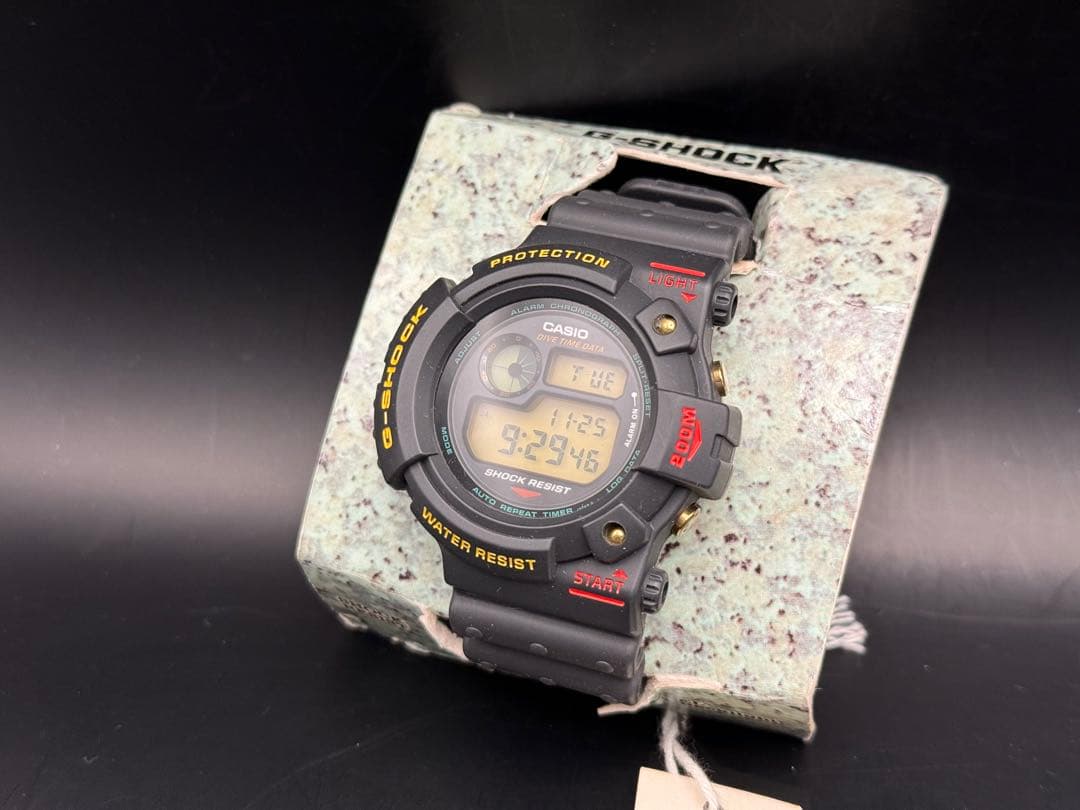 CASIO G-SHOCKフロッグマン DW6300 初代タグ箱説明書 未使用品