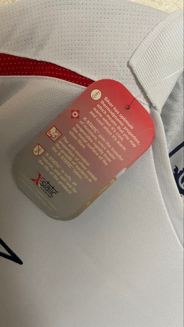 【正規品】06W杯 ベッカム 長袖 海外XL 新品タグ付 ホーム イングランド