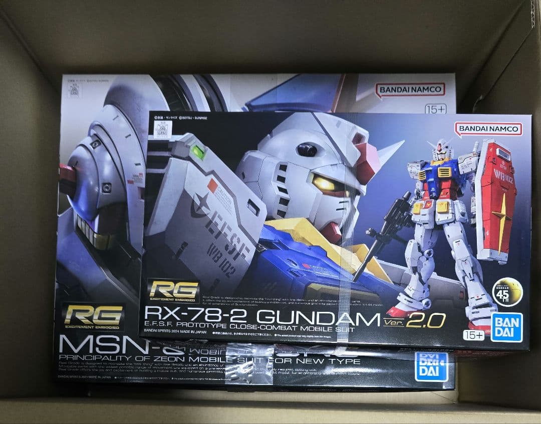 RG RX-78-2 GUNDAM ver.2.0 RG ジオングガンダムセット