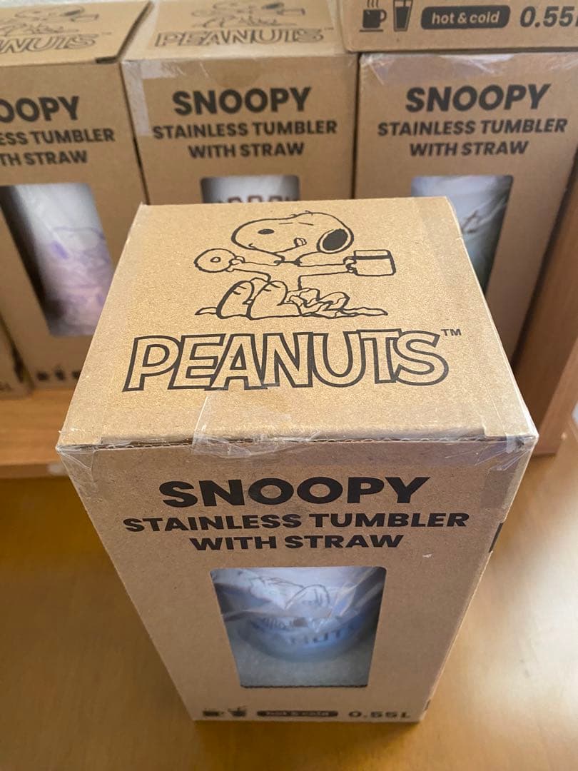 スヌーピー　ステンレスタンブラー
