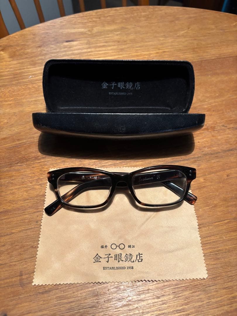 泰八郎謹製 exclusive IV 金子眼鏡　美品