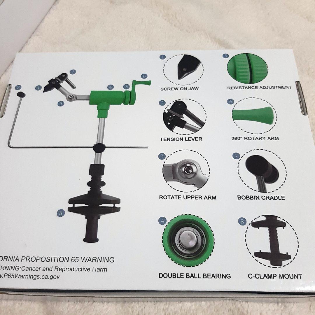 ★新品NEW！★水平ロータリーバイス★360°ベアリング回転★ボビンクレードル付