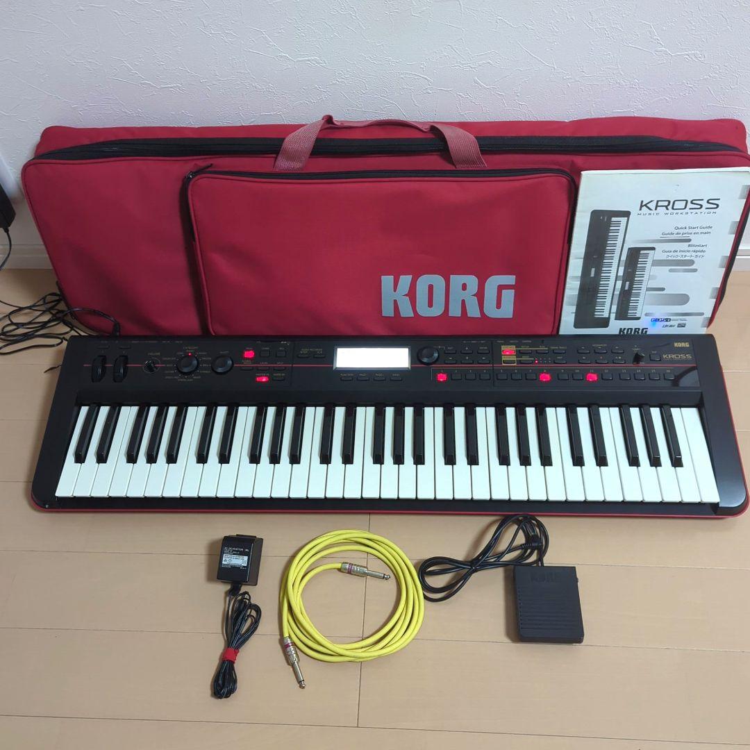 KORG KROSS-61 シンセサイザー　61鍵盤　取説　付属品あり