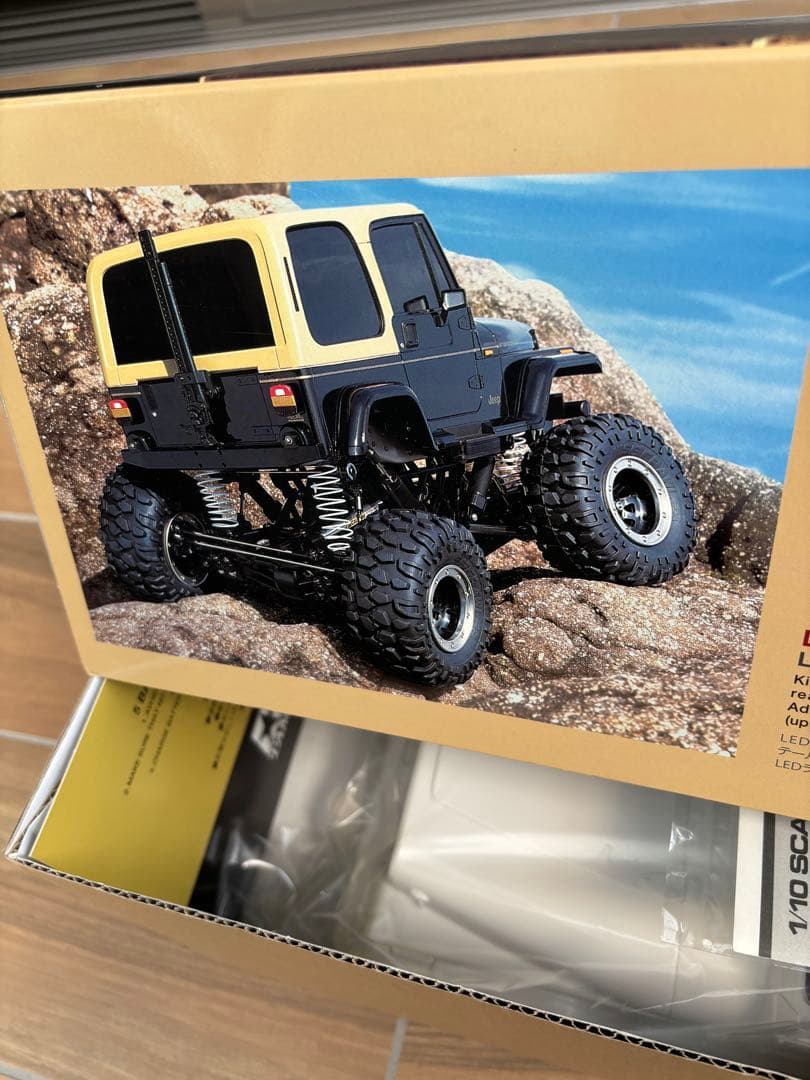 田宮 Jeep ジープラングラー 1/10 RCカー