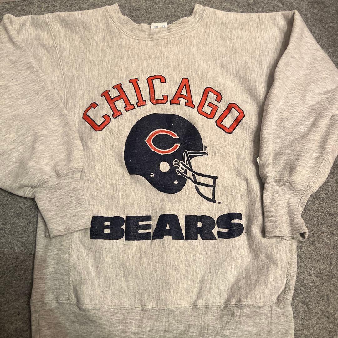 champion reverse weave 3段　90's 刺繍タグ