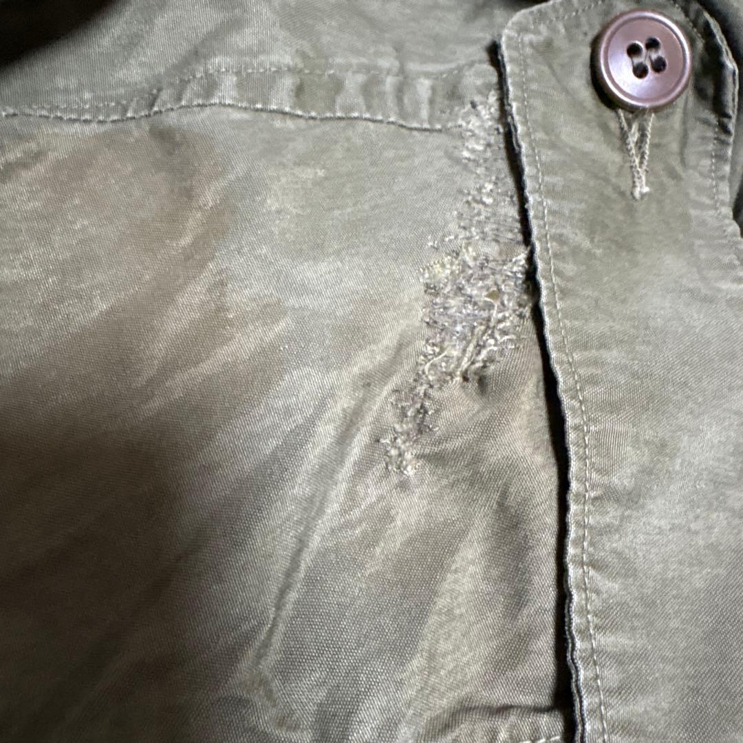 k*0様 アメリカ軍　M51 モッズコート　実物　MEDIUM ライナー無し