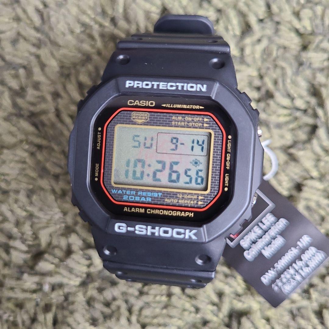 【美品】G-SHOCK DW-5000SL-1JR スパイクリー