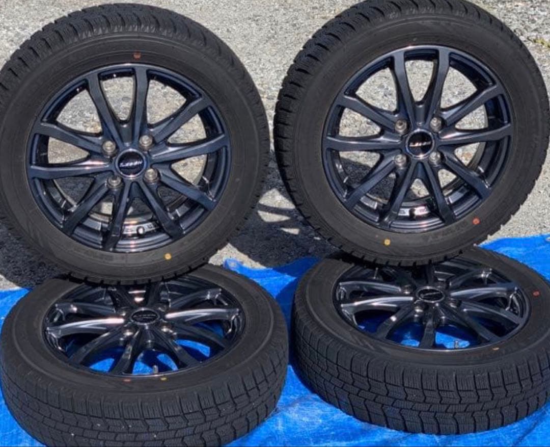 軽　155/65R14 スタッドレスタイヤ ホイールセット　2020年製