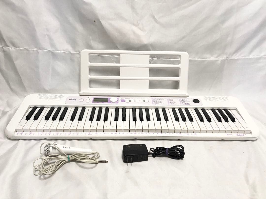 【完動品】CASIO 光ナビゲーションキーボード LK-315 電子ピアノ