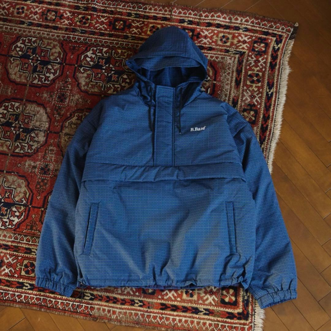 BROKEN BASE パデッドナイロンテックアノラック ネイビー M