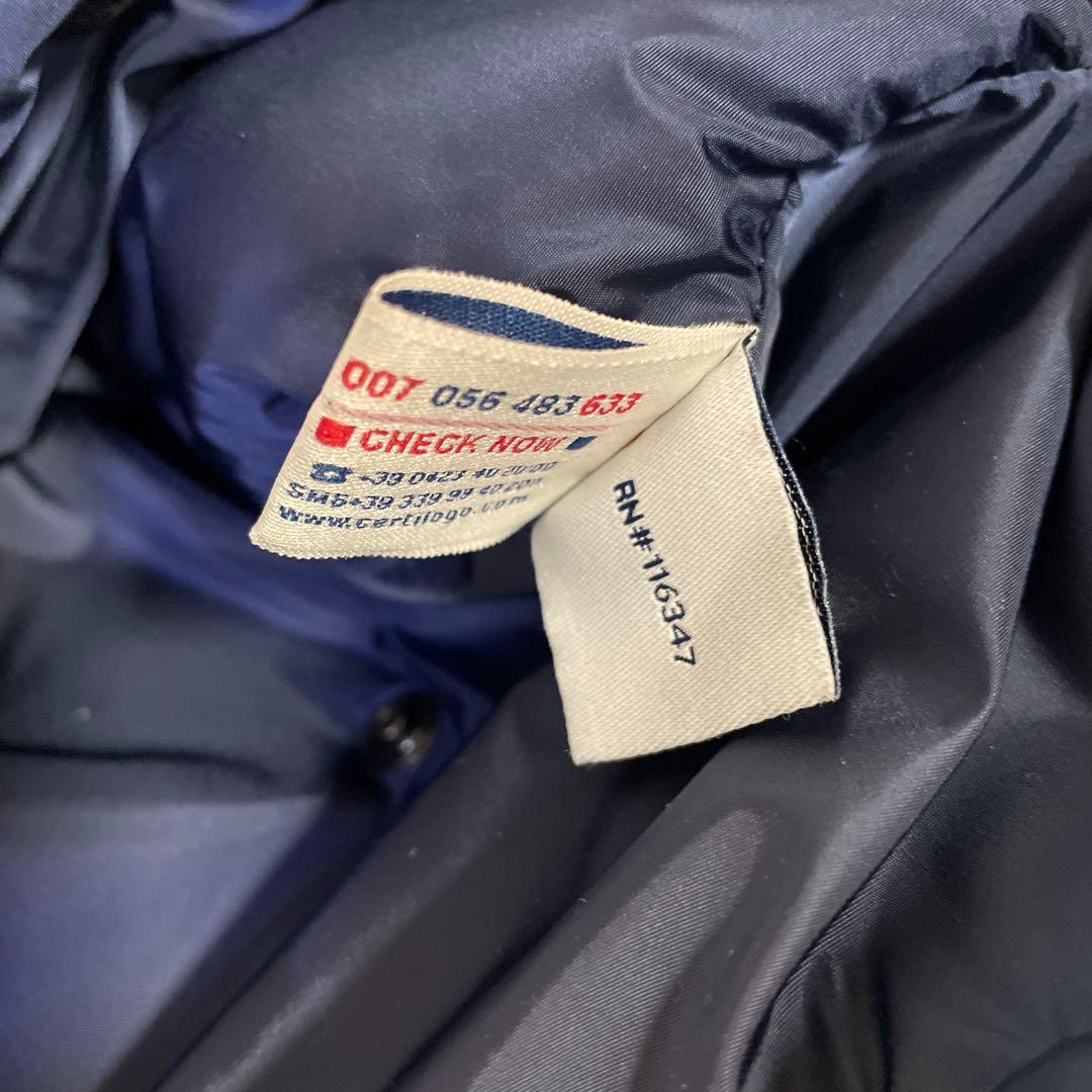 MONCLER レザーダウントートバッグ