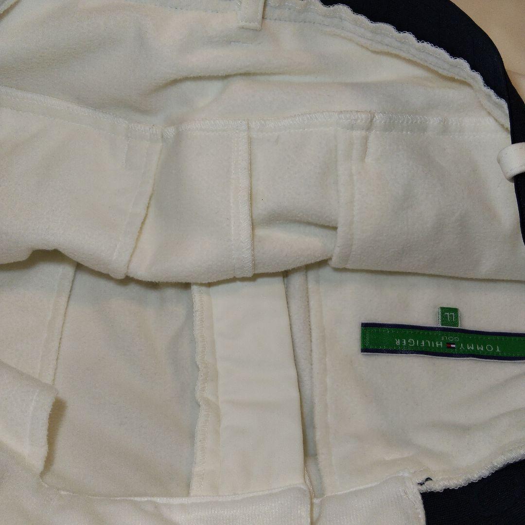 LLサイズ 美品【トミーヒルフィガーゴルフ】裏起毛 ストレッチパンツ撥水