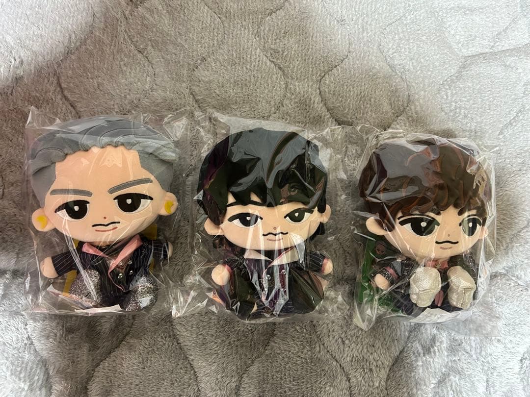 Man BIGぬいぐるみ 岩本照、深澤辰哉、阿部亮平