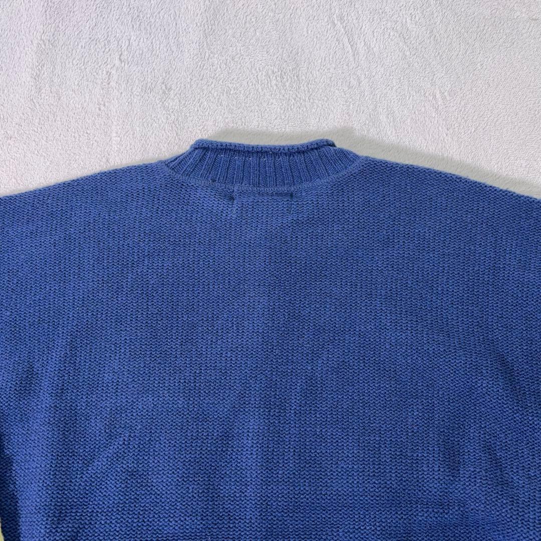 希少90s【マンシングウェア】3Dデザインニット クレイジーパターン 日本製 M